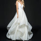 Women's Backless Lace Dress Small Trailing Beautiful Light Wedding Dresses