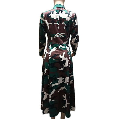 Innovative Classy Comfortable Camouflage Printing Trench Coats