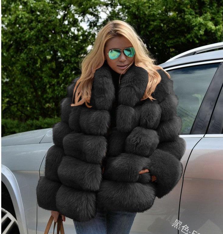 Winter Thick Loose Commuter Solid Color Coats