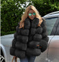 Winter Thick Loose Commuter Solid Color Coats