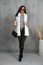 Women's Faux Fur Mid-length Zipper Winter Clothing