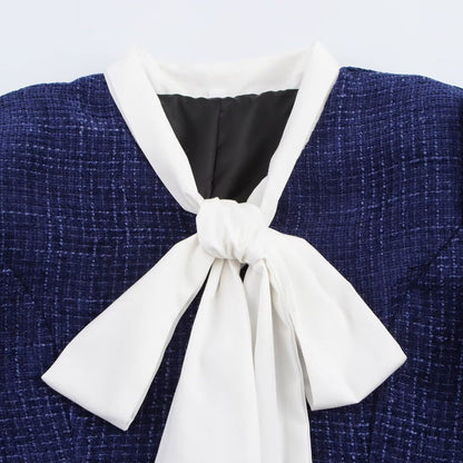 Women's Homemade Classic Chest Bow Style Dress Dresses