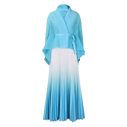 Women's Autumn Large Fashionable Elegant Batwing Sleeve Suits