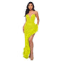 Women's Tube Sequined Feather Dress French Dresses