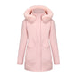 Women's Parka Fleece-lined Korean Style Big Fur Coats