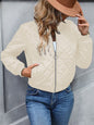 Women's Cotton Stand Collar Quilted Diamond Lattice Coats