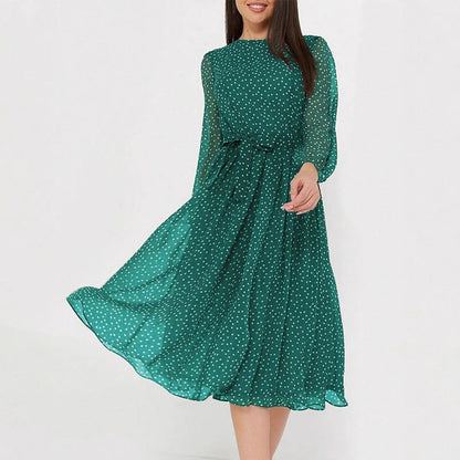 Women's Holiday Casual Floral Dress For Dresses