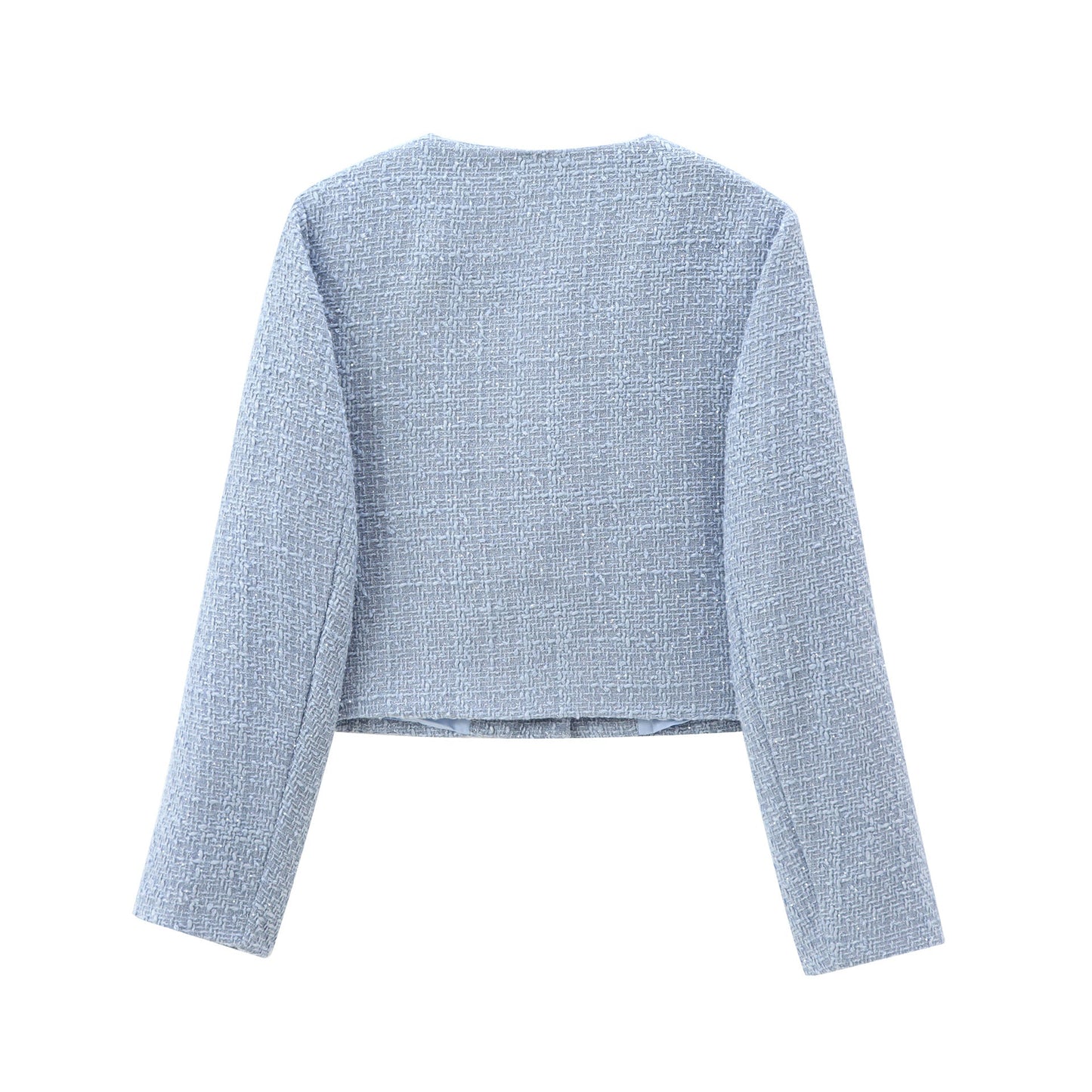 Autumn Woolen Round Neck Outer Wear Coats