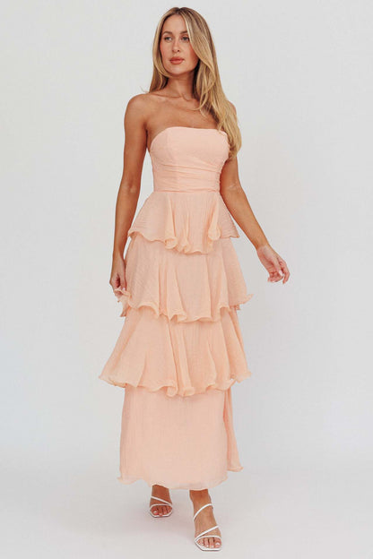 Women's Fishbone Sexy Fashion Tube Backless Cake Dresses