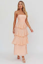 Women's Fishbone Sexy Fashion Tube Backless Cake Dresses