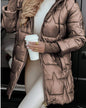 Beautiful Winter Hooded Cotton Triple Zipper Coats