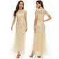 Dress Embroidered Sleeve Slim Bridesmaid Summer Shorts