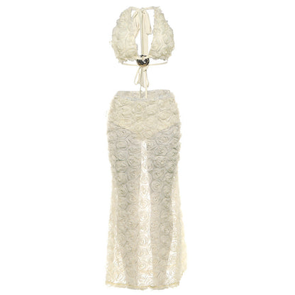 Women's Autumn Sexy Halter Small Sling Slim Skirts
