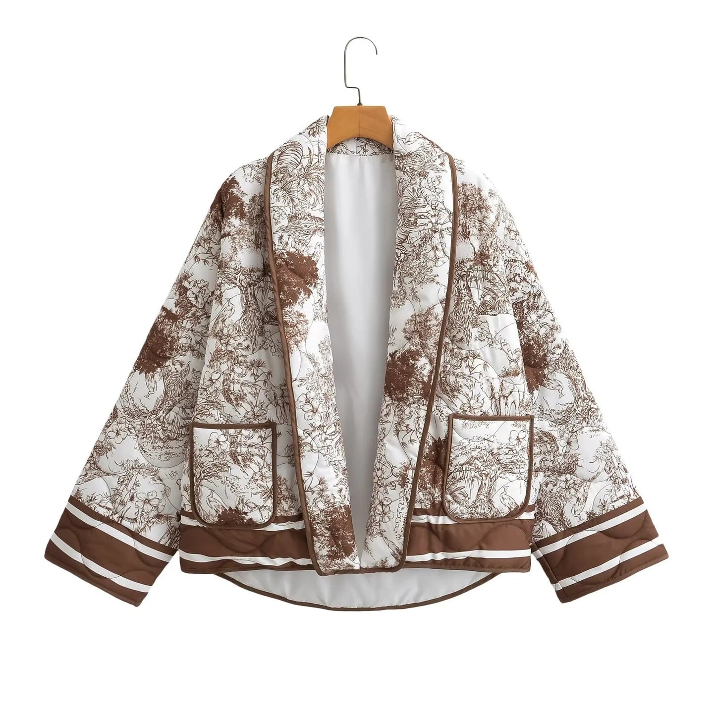 Women's Glamorous Popular Trendy Printed Fashion Coats