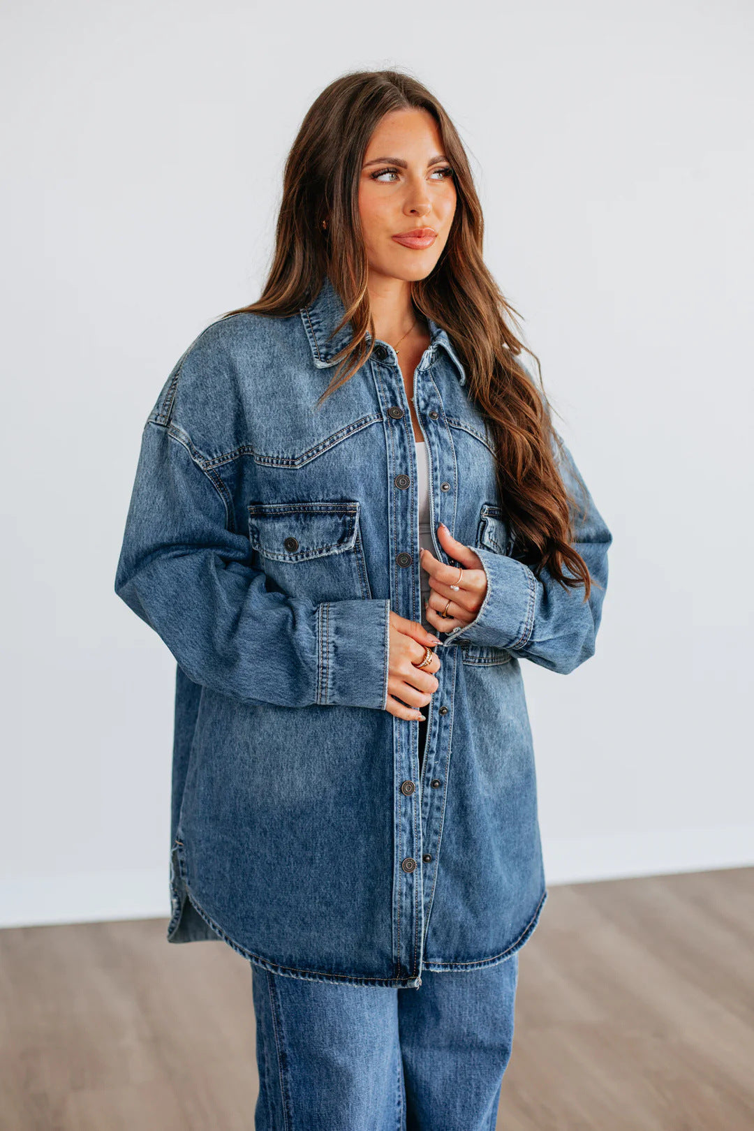 Women's Autumn Casual Retro Lapels Outer Wear Jackets