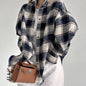 Long Sleeve Shirt Loose Casual Style Blouses