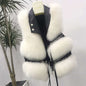 Women's Unique Trendy Faux Fox Fur Coats