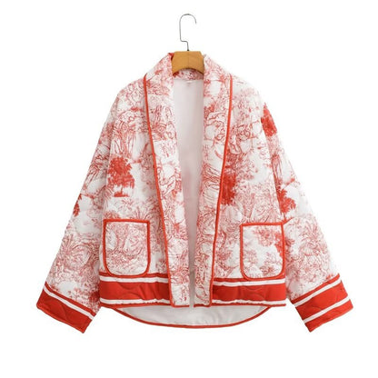 Women's Attractive Trendy Charming Classic Printed Coats