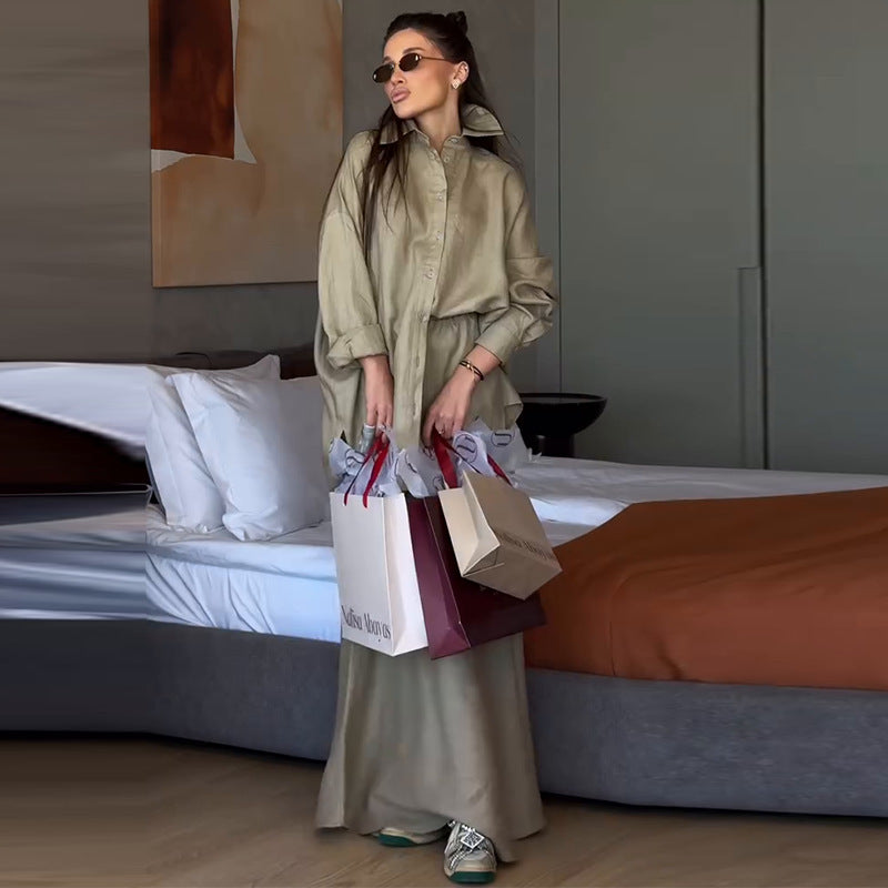 Women's Autumn Long Sleeves Casual Solid Color Suits