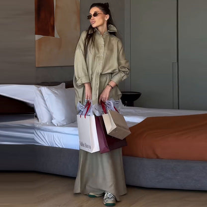 Women's Autumn Long Sleeves Casual Solid Color Suits