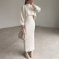 Fashion High Collar Pullover Tight Long Sweaters