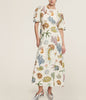 Lantern Sleeve Casual Fashion Round Neck Dresses