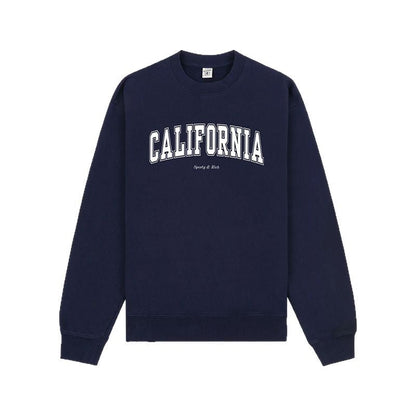 Women's American Niche Letter Printing Fleece Sports Sweaters