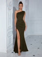 Women's Dress For Summer High-grade Split Shoulder Dresses