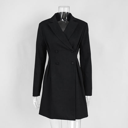 Women's Sweet Cool Style Business Dress Commuter Waist Dresses