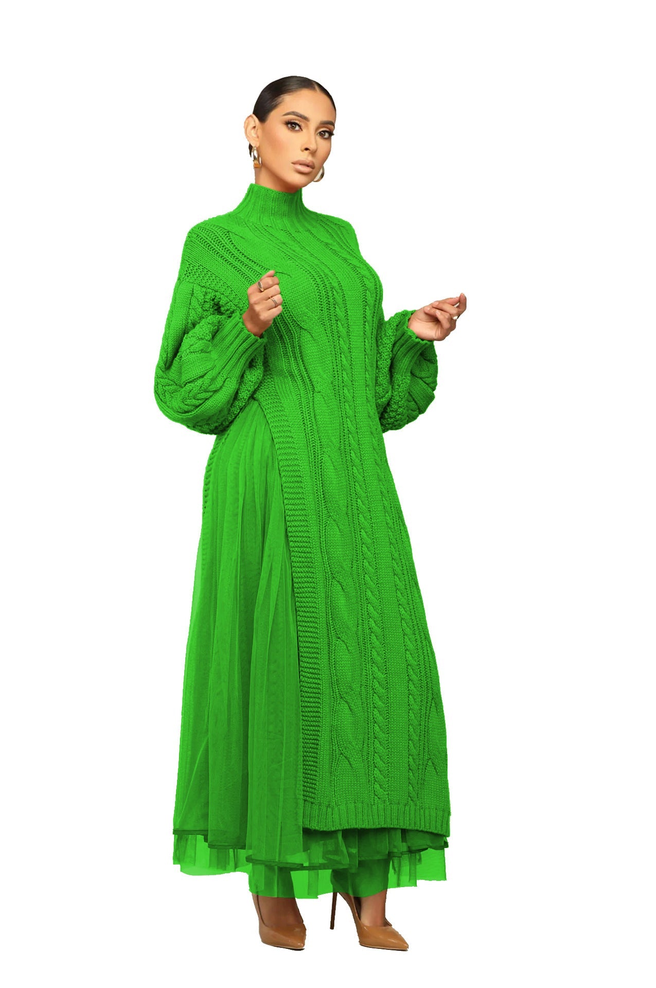 Women's Slouchy Popular Casual Gauze Knitting Sweaters