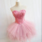 Black Dress Slimming Feather Tube Birthday Party Tops