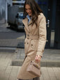Women's Double Breasted Dust Classic British Style Jackets