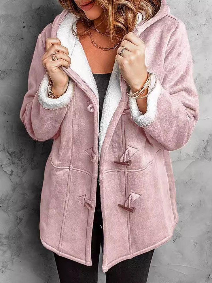 Women's Durable Mid-length Trench Overcoat Warm Coats