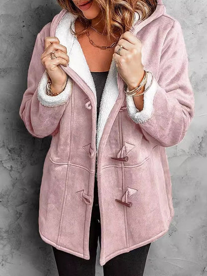 Women's Durable Mid-length Trench Overcoat Warm Coats