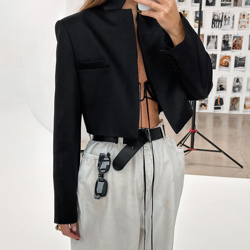 High-grade Small Stand-up Collar Fashion Niche Coats