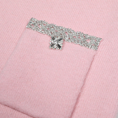 Cool Wool Knitted Cashmere Classic Style Suits