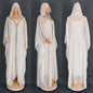 Women's Rhinestone Hooded Large Swing Dress Arab Dresses