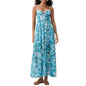 Women's Innovative Long Floral Print Dress Dresses