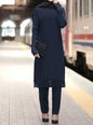 Women's Wear Robe Burning Flower Dress Two-piece Suits