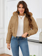 Women's High Waist Cotton Casual Thickening Fur Coats