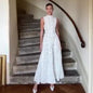 Women's Round Neck Sleeveless Slim Fit Elegant Dresses
