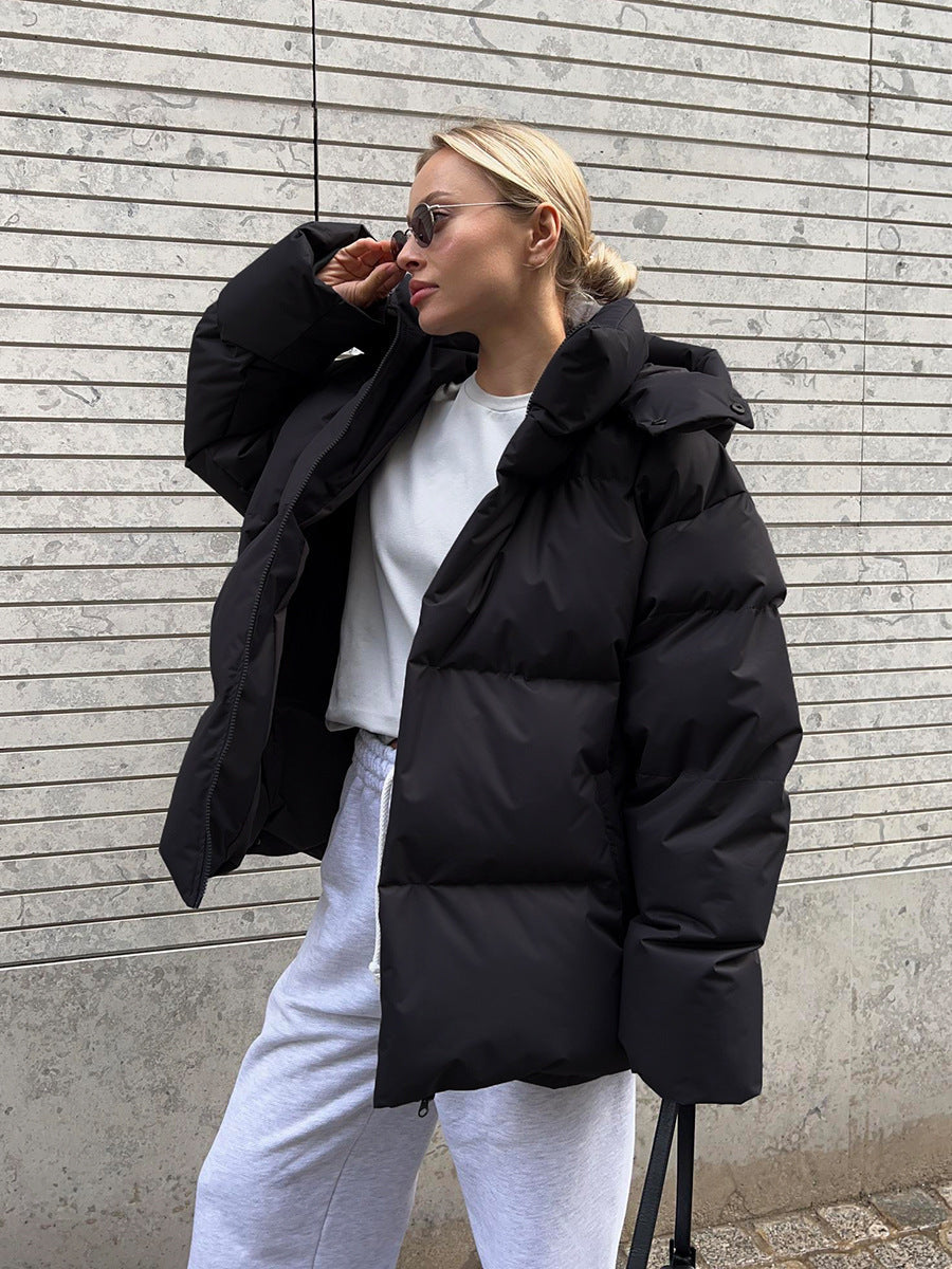 Women's Glamorous Trendy Cotton Loose Loose-fitting Coats