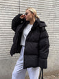 Women's Glamorous Trendy Cotton Loose Loose-fitting Coats