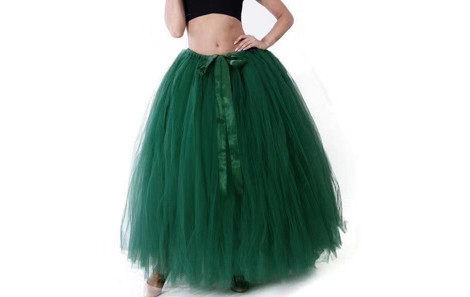 Gauze Hula Performance Grapy Patchwork Assorted Wedding Dresses