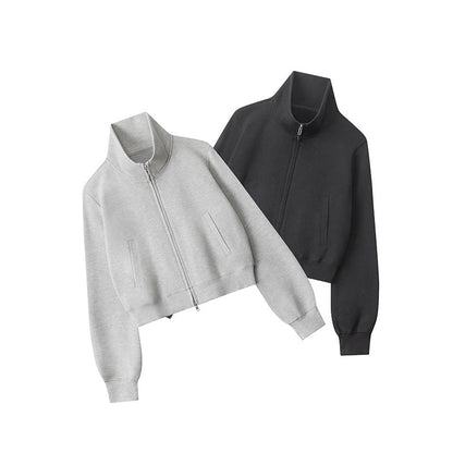 Women's American Hot Stand Collar Shoulder Coats