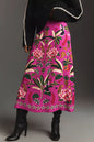 Women's Street Tropical Plant Vintage Print For Skirts