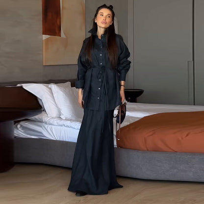 Women's Autumn Long Sleeves Casual Solid Color Suits