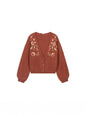 Embroidered Hand Crocheting Lace Knitted With Cardigans