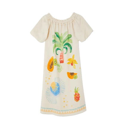 Slouchy Casual Fashion Linen Loose Dress Dresses