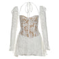 Women's French Style Elegant Slim Fit Slimming Dresses